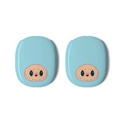 Cute Blue Monster Face AirPods Max Case 3