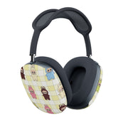 Cute Colourful Monsters Checkered Pattern AirPods Max Case 2