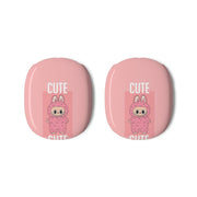 Cute Pink Monster AirPods Max Case 3