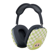 Checkered Cute Green Monster AirPods Max Case 1