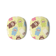 Colourful Little Monsters Pattern AirPods Max Case 3