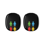 Bricks Figures Rainbow AirPods Max Case 3