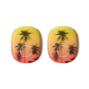 Palm Trees Circle AirPods Max Case 3