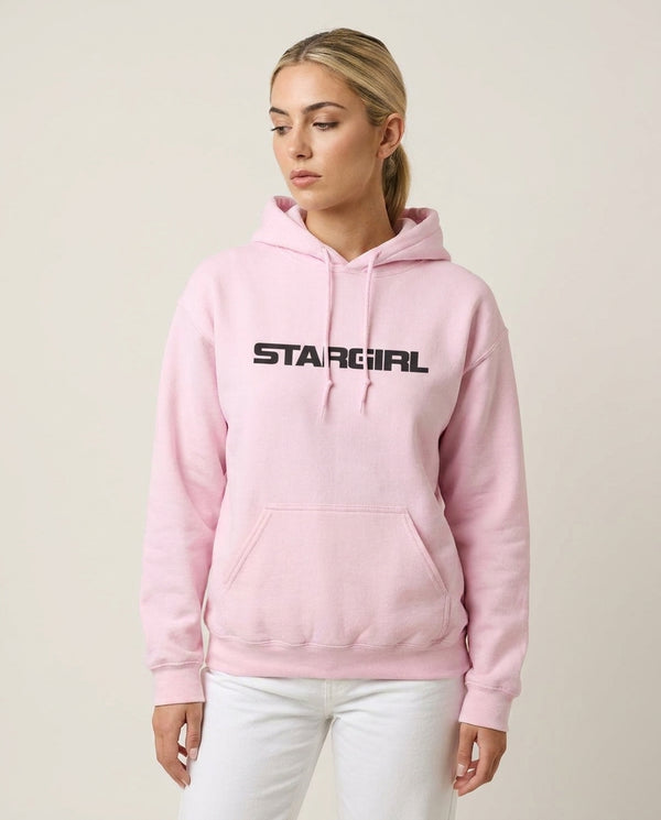 Stargirl  Hoodie — Pink Front, worn