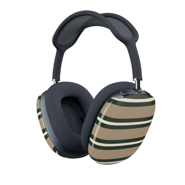 Khaki Stripes AirPods Max Case
