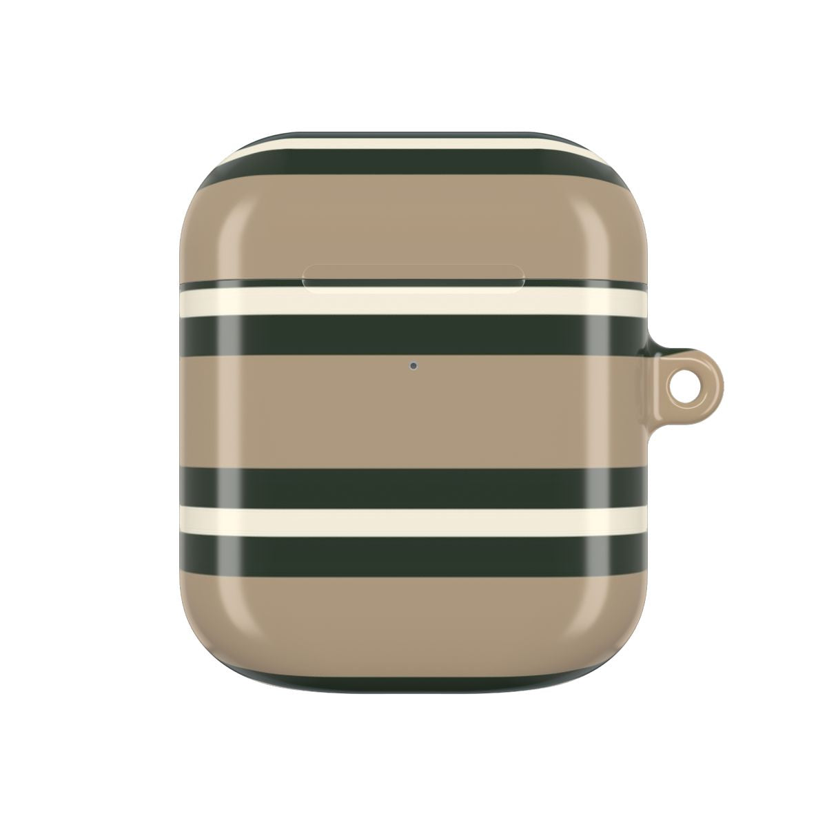 Khaki Stripes AirPods Case