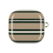 Khaki Stripes AirPods Case 4