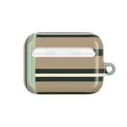 Khaki Stripes AirPods Case 7