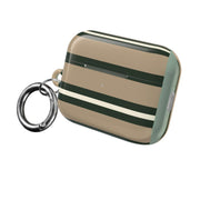 Khaki Stripes AirPods Case 8