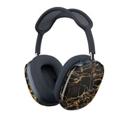 Black & Gold Marble Pattern AirPods Max Case 1