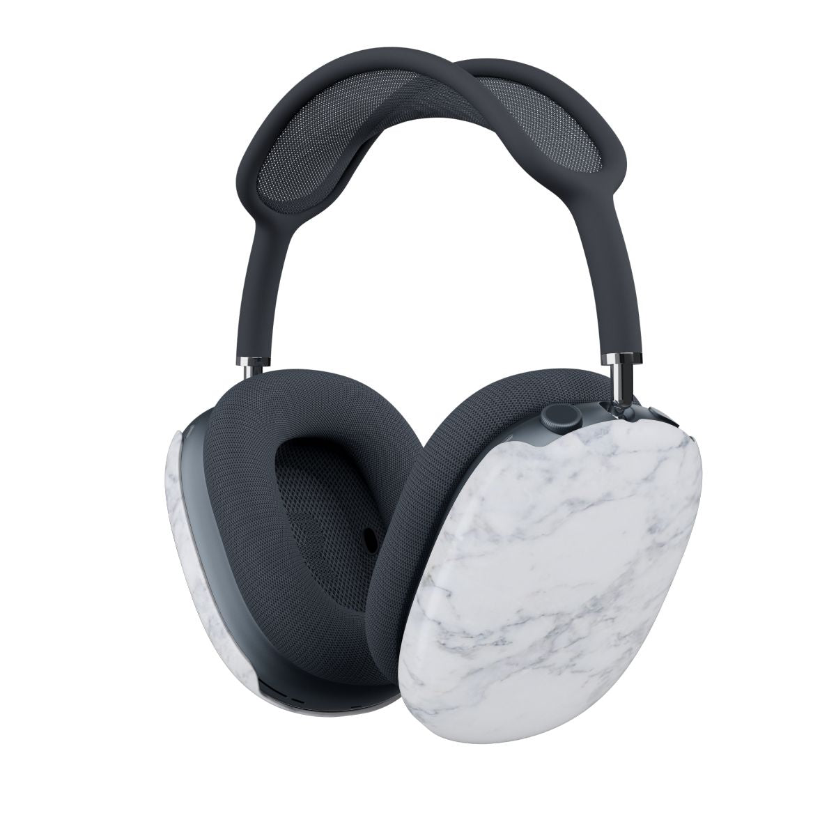 White Marble Pattern AirPods Max Case