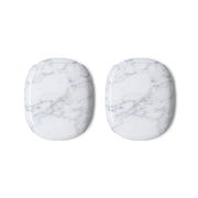 White Marble Pattern AirPods Max Case 3