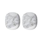 White, Black and Marble Pattern AirPods Max Case 3