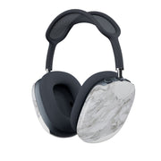 White, Black and Marble Pattern AirPods Max Case 1
