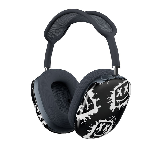 Black And White Helmet DJ Pattern AirPods Max Case