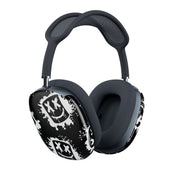 Black And White Helmet DJ Pattern AirPods Max Case 2