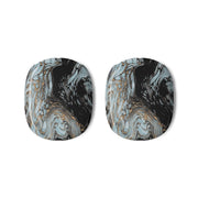 Black And Gold Cloudy Marble AirPods Max Case 3