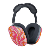 Orange Marble Swirl AirPods Max Case 2
