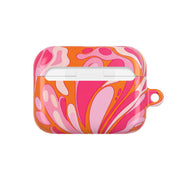 Orange Marble Swirl AirPods Case 7