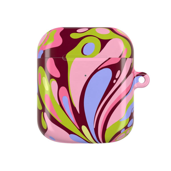 Multicolour Marble Swirl AirPods Case - AirPods 1
