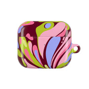 Multicolour Marble Swirl AirPods Case 3
