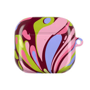 Multicolour Marble Swirl AirPods Case 4