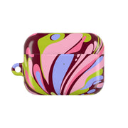 Multicolour Marble Swirl AirPods Case 6