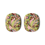 Green Marble Swirl AirPods Max Case 3