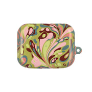 Green Marble Swirl AirPods Case 5