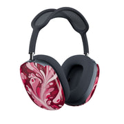 Burgundy & Pink Marble Swirl AirPods Max Case 2