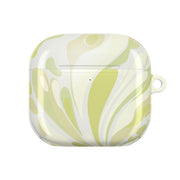 Pistachio Marble Swirl AirPods Case 4