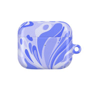 Periwinkle Marble Swirl AirPods Case 3