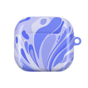 Periwinkle Marble Swirl AirPods Case 4