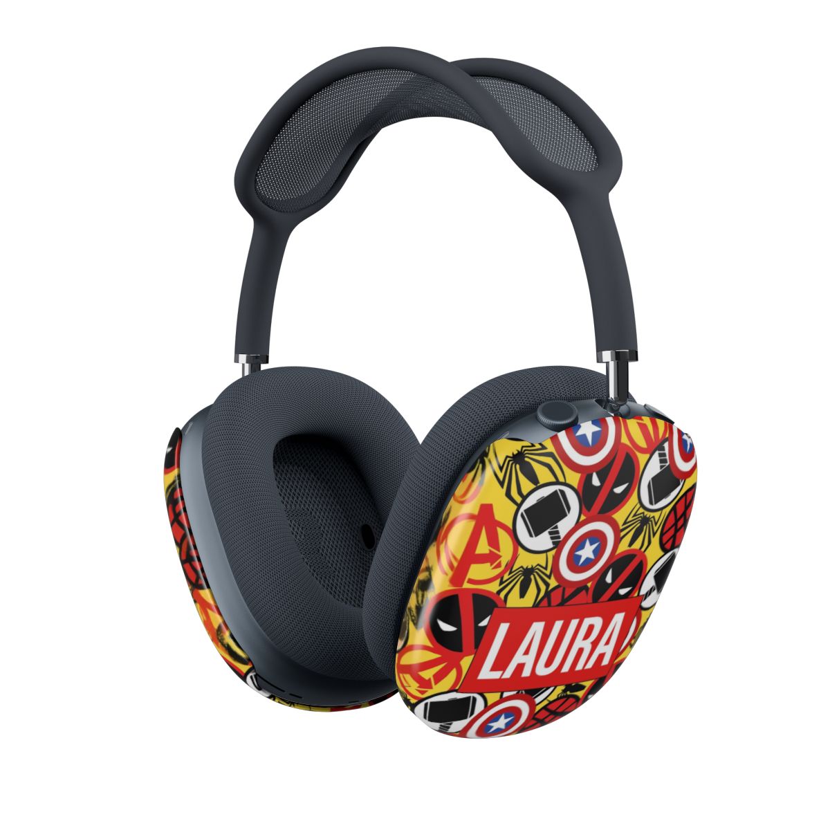 Collage - Personalised Superhero Comic AirPods Max Case