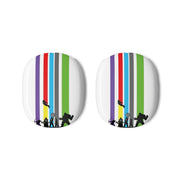 Superhero Team Silhouette AirPods Max Case 3