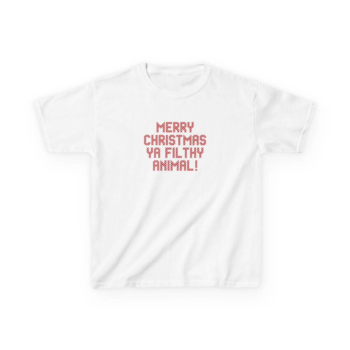 Merry Christmas Ya Filthy Animal Kids T-Shirt