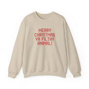 Merry Christmas Ya Filthy Animal Sweatshirt 4
