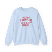 Merry Christmas Ya Filthy Animal Sweatshirt 6