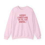 Merry Christmas Ya Filthy Animal Sweatshirt 5