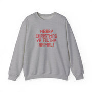 Merry Christmas Ya Filthy Animal Sweatshirt 3