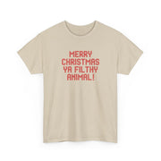 Merry Christmas Ya Filthy Animal T-Shirt 4