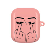 Middle Finger Eyes AirPods Case 2