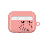 Middle Finger Eyes AirPods Case 7