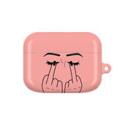 Middle Finger Eyes AirPods Case 5