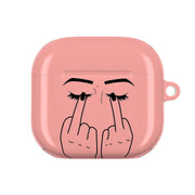 Middle Finger Eyes AirPods Case 4