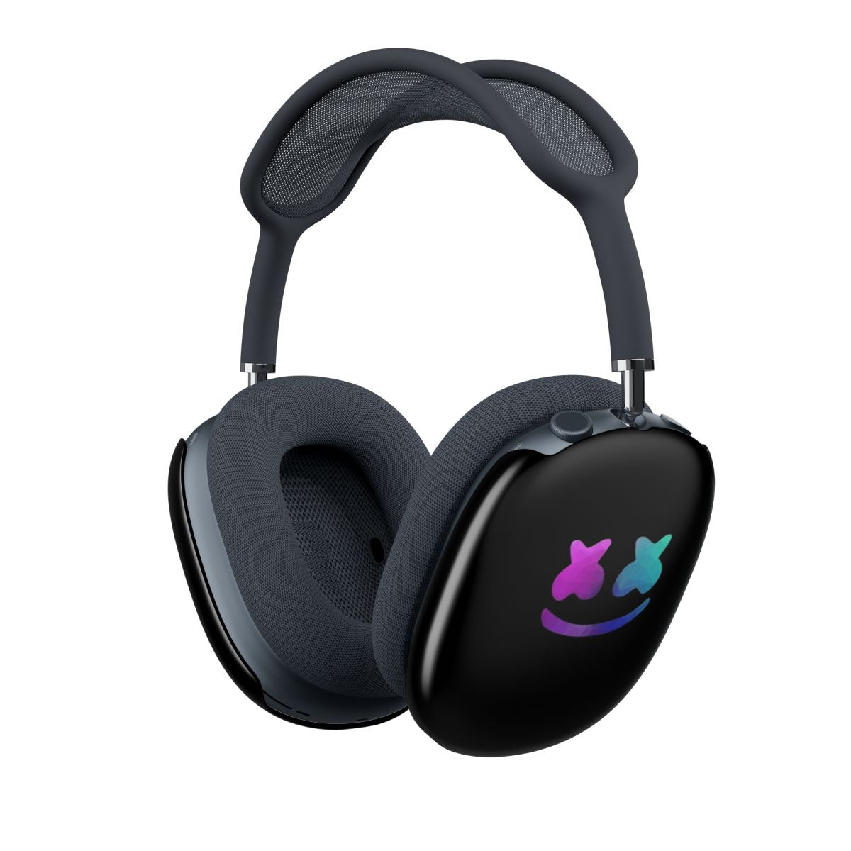 Black White Helmet DJ AirPods Max Case