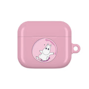 Moomin In A Pink Bubble  AirPods Case 3