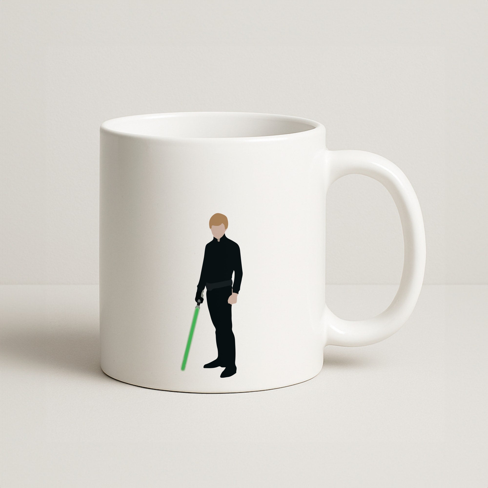 Skywalker Green Lightsaber Coffee Mug