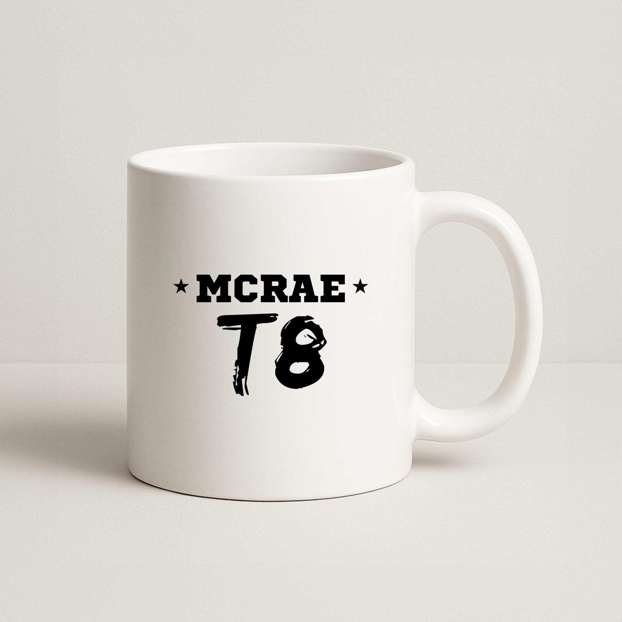 Pink T8 Sports Coffee Mug