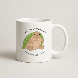 Grumpy Era Turtle Coffee Mug